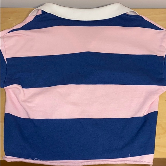 Cropped polo tee - Picture 3 of 3